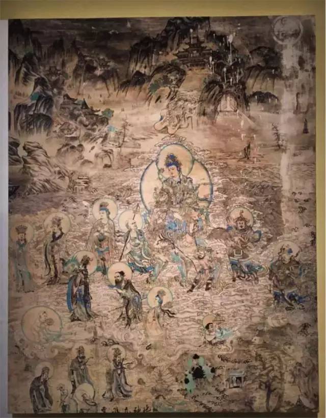“千年敦煌”敦煌壁畫藝術精品高校巡展作品 