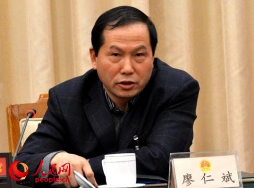 全國人大代表廖仁斌 人民網記者劉碧瑤攝