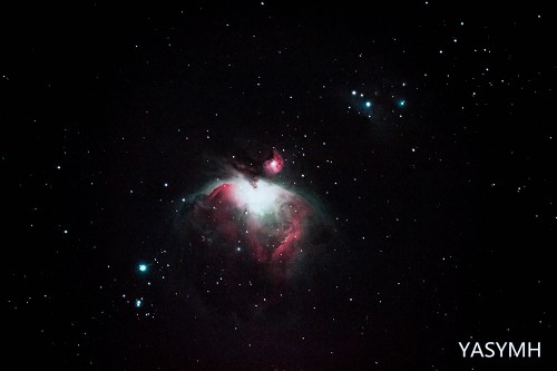嶽明昊拍攝的M42（獵戶座大星雲）