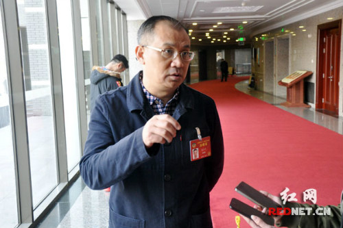 全國政協委員、民進湖南省委副主委、湖南省環保廳副廳長潘碧靈。