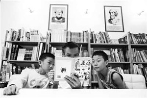 閱讀是龍學園裏重要的課程
