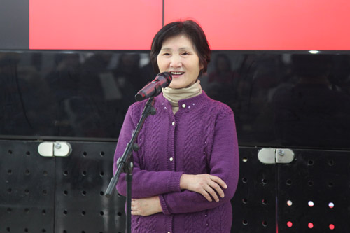 王麗梅匯報意昂會工作