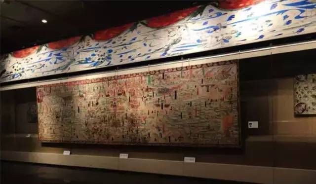 “千年敦煌”敦煌壁畫藝術精品高校巡展展廳
